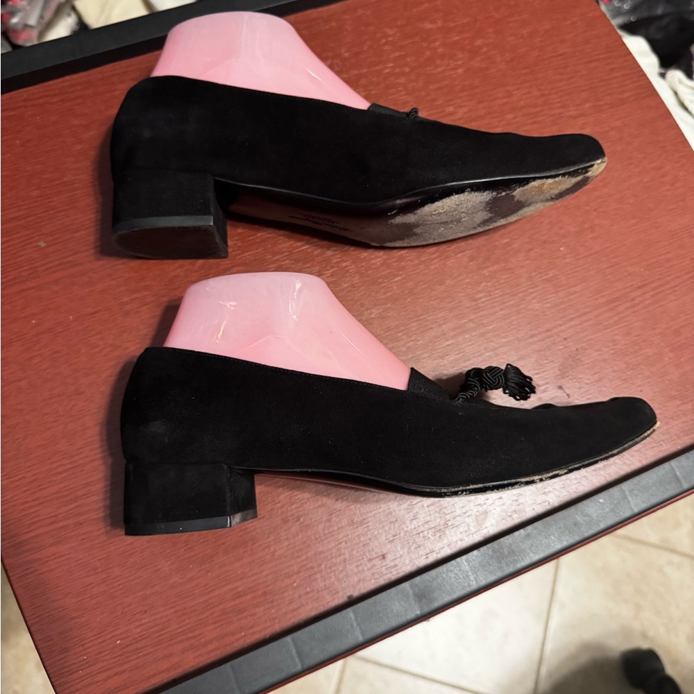 Salvadore Ferragamo Black Tassel Loafers - Picture 4 of 8